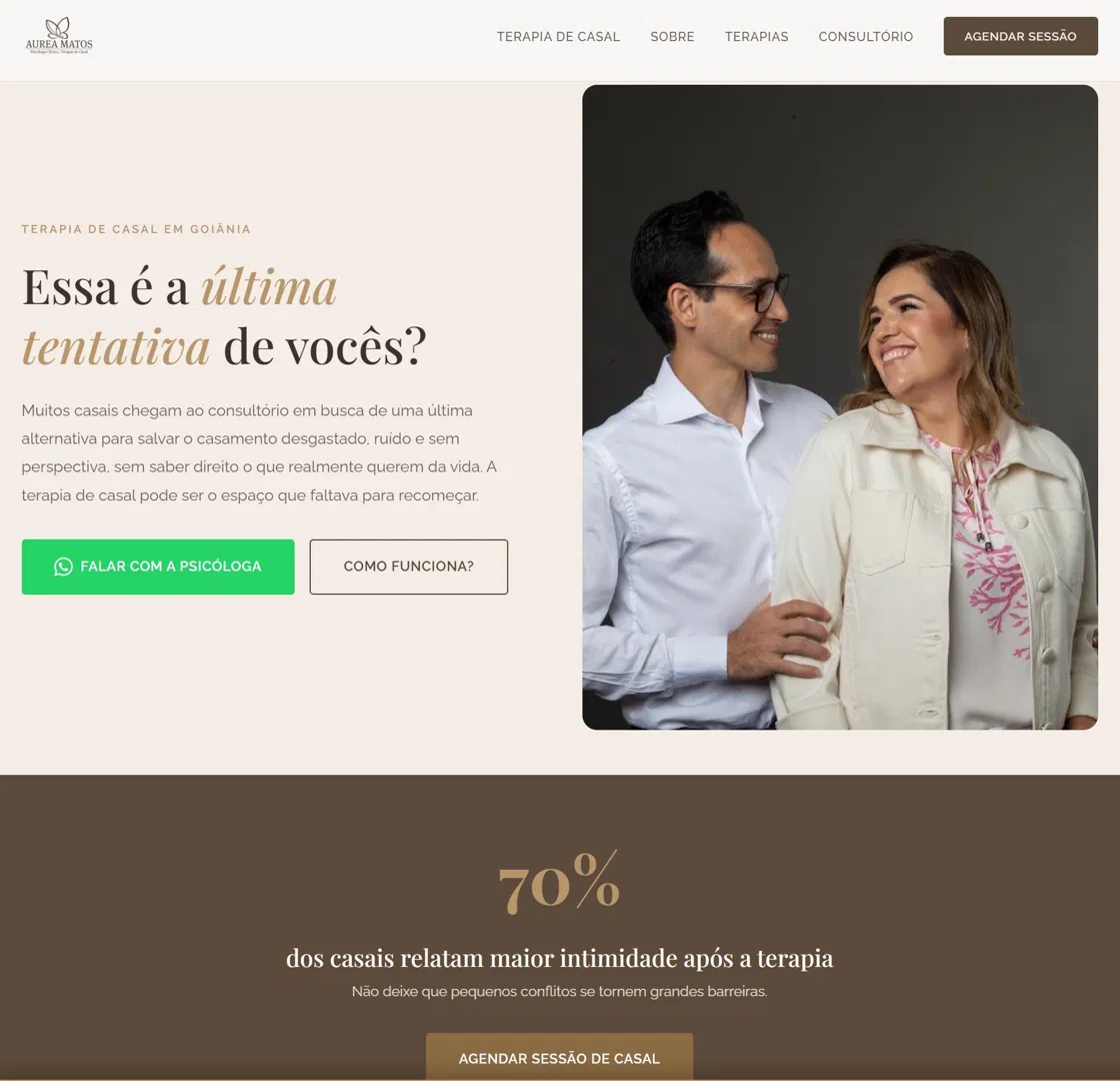 Site da Dra. Áurea Pimenta Matos